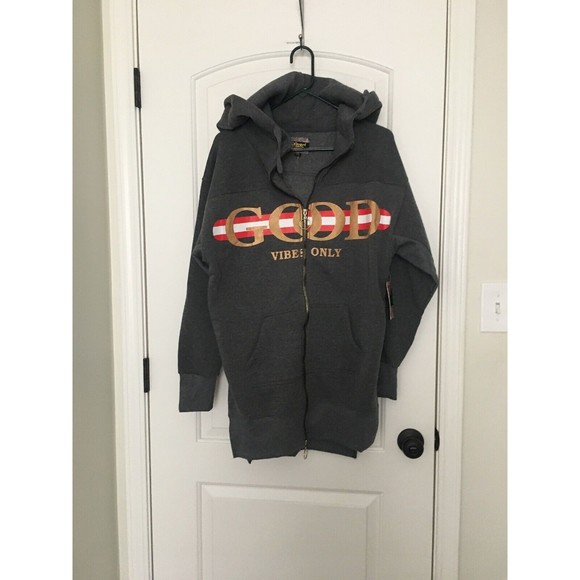 Special One International Women's Striped Full Zip Hoodie Jacket Size Small - Picture 1 of 11